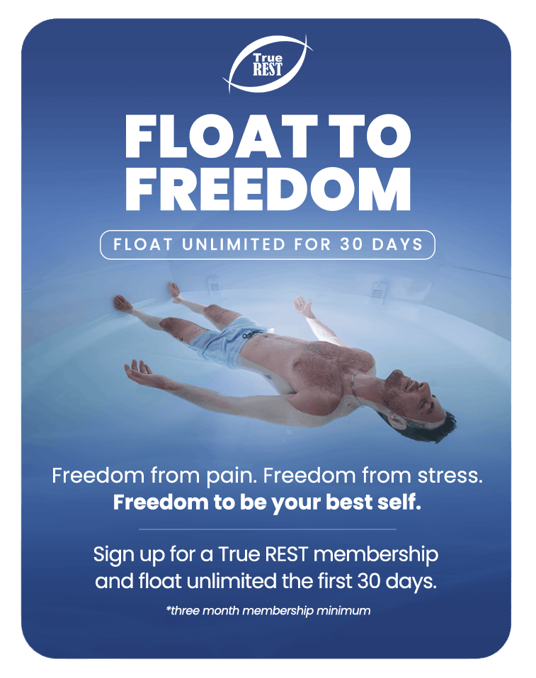 Float to Freedom - float unlimited for 30 days