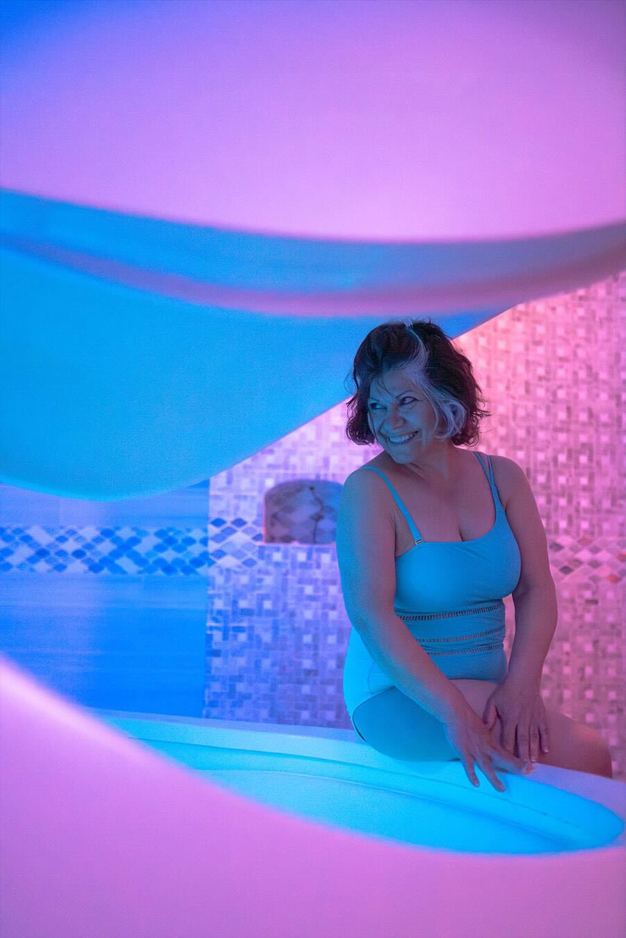 Oval Float Pod at True REST Float Spa in Sedona