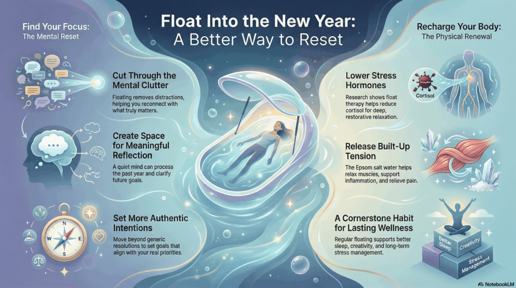 New Year float therapy at True REST Float Spa